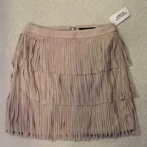 NWT fringe skirt